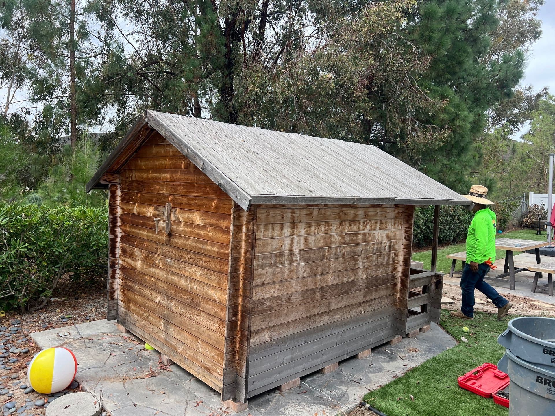Gallery photos for Effortless Playhouse Demo and Cleanup in San Diego: Image #3