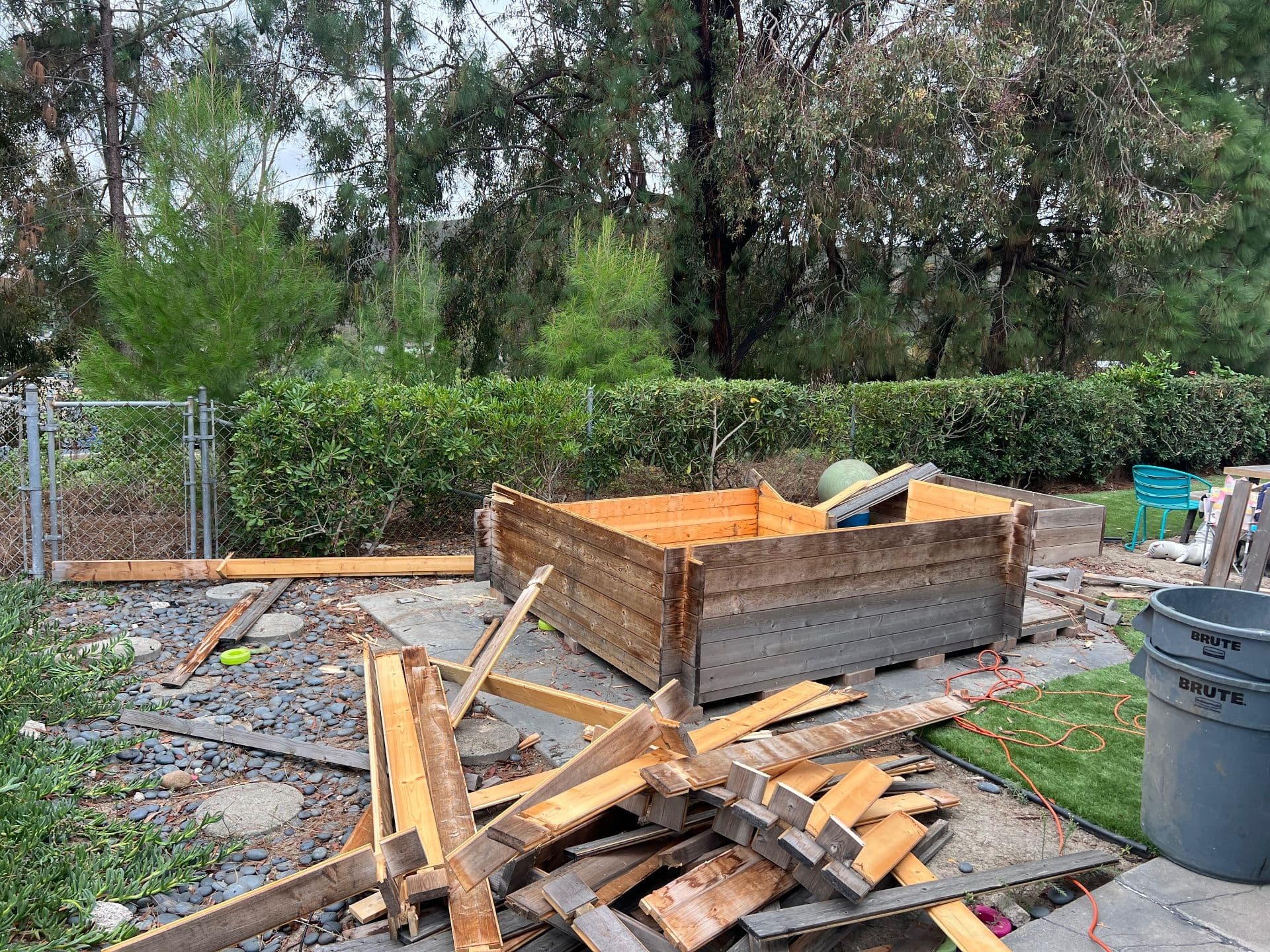 Gallery photos for Effortless Playhouse Demo and Cleanup in San Diego: Image #5