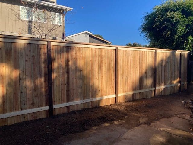 Gallery photos for Backyard Fence Replacement and Debris Removal: Image #3
