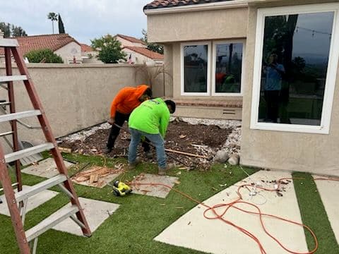 Gallery photos for Efficient Pergola Demolition and Backyard Clean-Up in Rancho Bernardo: Image #1